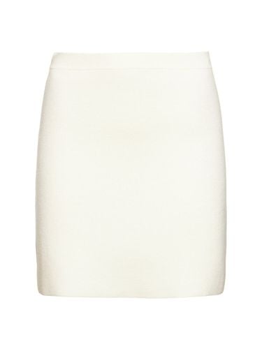 Darrion Knitted Wool Blend Mini Skirt - KHAITE - Modalova