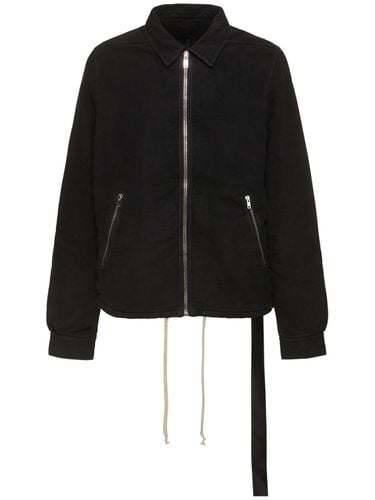 Jkt Zip-front Jacket - RICK OWENS DRKSHDW - Modalova