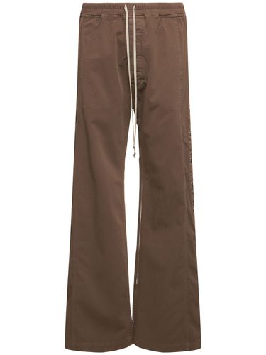 Pantaloni In Twill Di Cotone - RICK OWENS DRKSHDW - Modalova