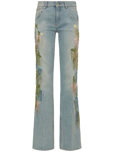 Jeans De Cintura Baja - BLUMARINE - Modalova