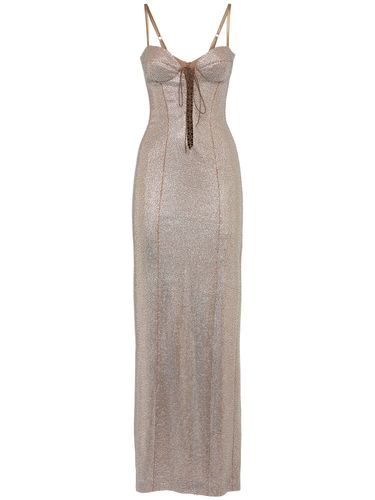 Embellished Long Dress - GIUSEPPE DI MORABITO - Modalova