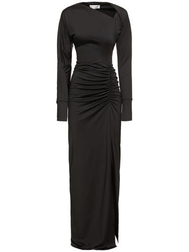 Slash-neck Jersey Gown - VICTORIA BECKHAM - Modalova