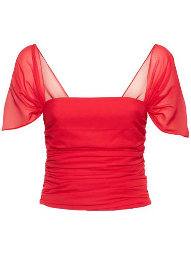 Silk Blend Top - GIUSEPPE DI MORABITO - Modalova