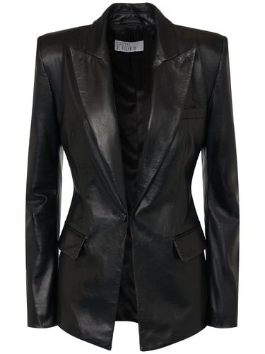 Leather Blazer - GIUSEPPE DI MORABITO - Modalova