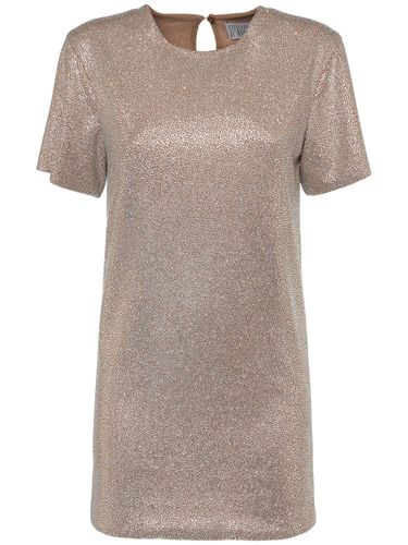 Embellished Viscose Mini Dress - GIUSEPPE DI MORABITO - Modalova