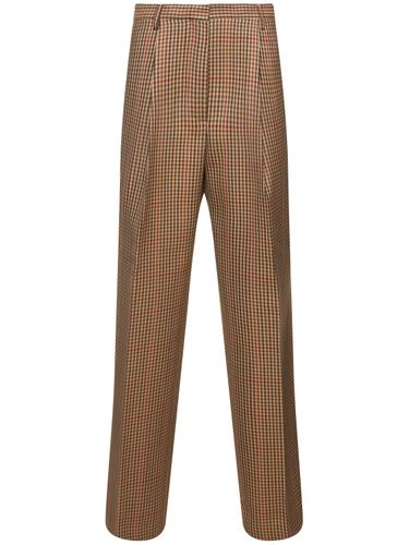 Porter Wool Straight Pants - DRIES VAN NOTEN - Modalova