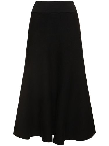 Gabrielle Viscose Blend Knit Midi Skirt - THE FRANKIE SHOP - Modalova