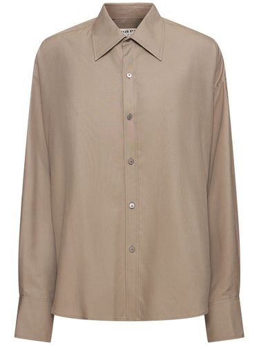 Washed Habotai Shirt - CARVEN - Modalova