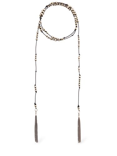 Elida Long Cord Necklace - ANN DEMEULEMEESTER - Modalova