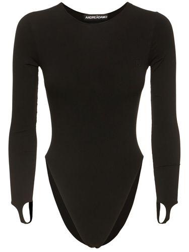 Sculpting Jersey Bodysuit - ANDREADAMO - Modalova