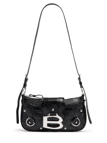 Small Essex Leather Blend Shoulder Bag - BALENCIAGA - Modalova