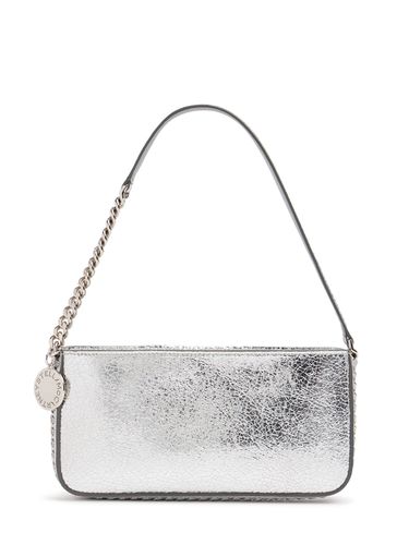 Bolso De Hombro Agrietada Metalizado - STELLA MCCARTNEY - Modalova