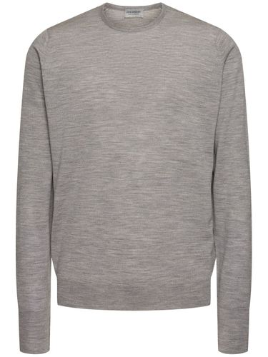 Maglia Girocollo Marcus In Lana Extrafine - JOHN SMEDLEY - Modalova