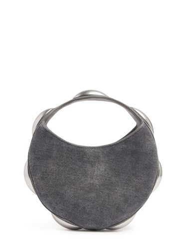 Dome Circular Denim Printed Leather Bag - ALEXANDER WANG - Modalova