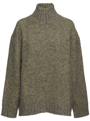 Maglia A Collo Alto In Misto Alpaca - JIL SANDER - Modalova