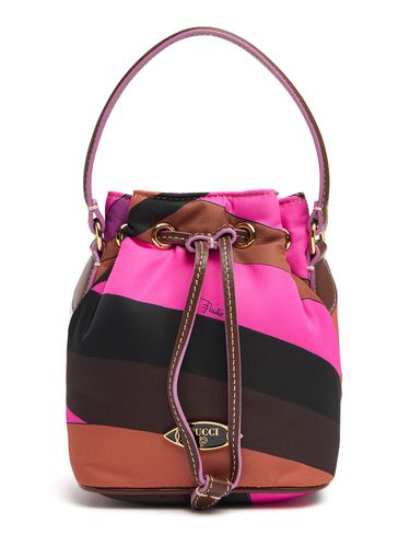 Small Nylon Drawstring Basket Bag - PUCCI - Modalova