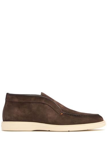 Suede Desert Boots - SANTONI - Modalova