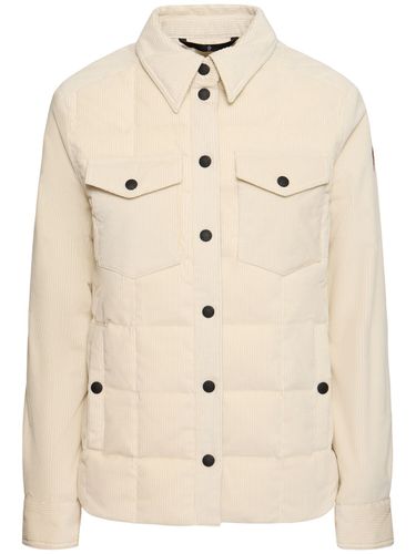 Paulet Down Corduroy Shirt Jacket - MONCLER GRENOBLE - Modalova