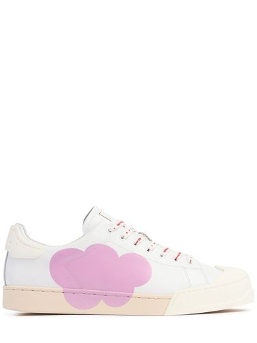 Dada Bumper Leather Low Top Sneakers - MARNI - Modalova