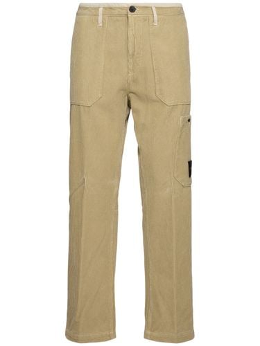 Cotton Regular Pants - STONE ISLAND - Modalova