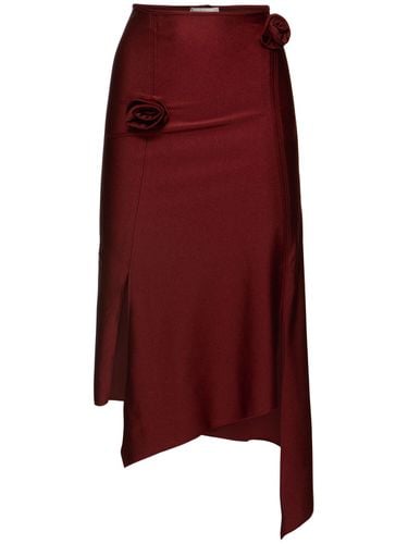 Flower Jersey Midi Skirt - COPERNI - Modalova