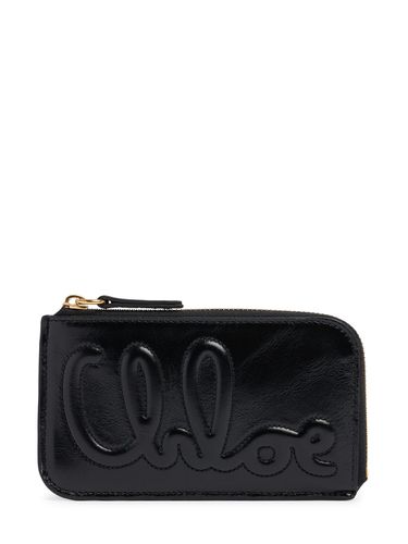 C Chloe Shiny Leather Wallet - CHLOÉ - Modalova