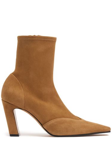 Mm Nevada Stretch Leather Ankle Boots - KHAITE - Modalova