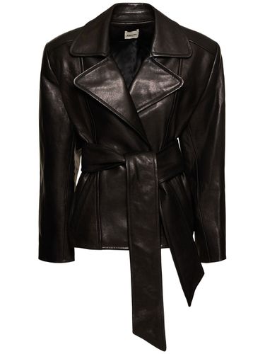 Dolores Leather Jacket - KHAITE - Modalova