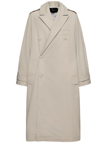 Double Breast Trench Coat - ENTIRE STUDIOS - Modalova