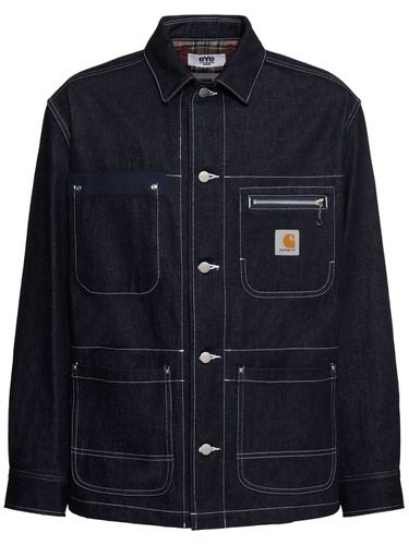 Carhartt X Jw Cotton Denim Casual Jacket - JUNYA WATANABE - Modalova