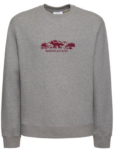 Outdoor Profile Fox Comfort Sweatshirt - MAISON KITSUNÉ - Modalova