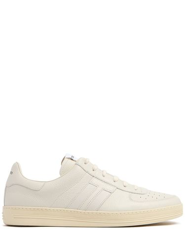 Grain Leather Low Top Sneakers - TOM FORD - Modalova