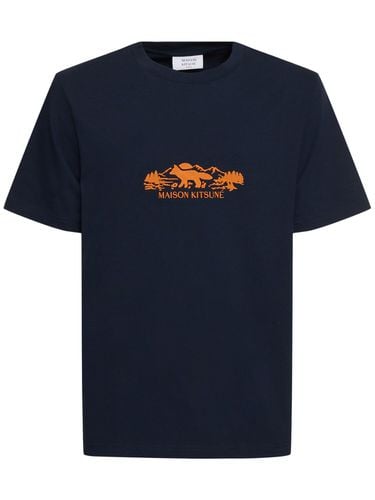 Outdoor Profile Fox Comfort T-shirt - MAISON KITSUNÉ - Modalova