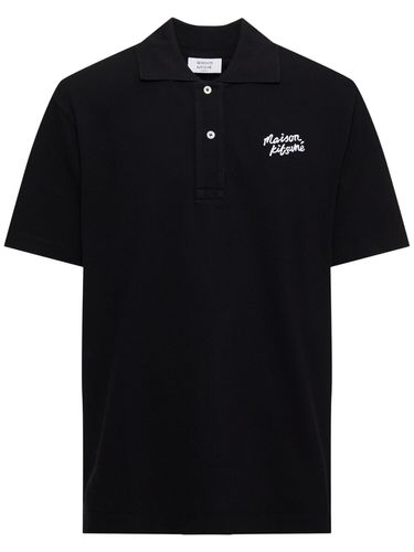 Handwriting Comfort Polo - MAISON KITSUNÉ - Modalova