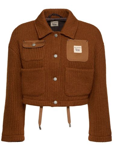 Cropped Wool Blend Work Jacket - ROY ROGER'S - Modalova