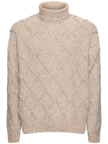 Estupendo Wool Blend Knit Sweater - BOSS - Modalova