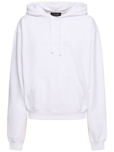 The Hoodie Logo Cotton Sweatshirt - MARC JACOBS - Modalova