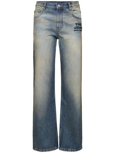 The Washed High Rise Straight Jeans - MARC JACOBS - Modalova