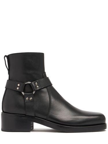 Gaucho Leather Boots - MATTIA CAPEZZANI - Modalova