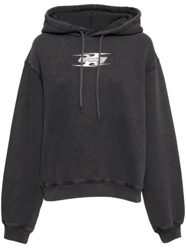 Hoodie Aus Baumwolle Mit Logo - ALEXANDER WANG - Modalova