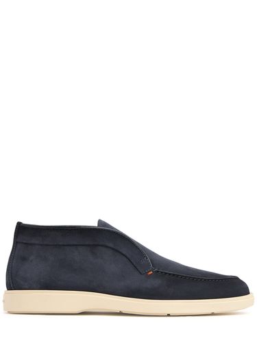 Suede Desert Shoes - SANTONI - Modalova