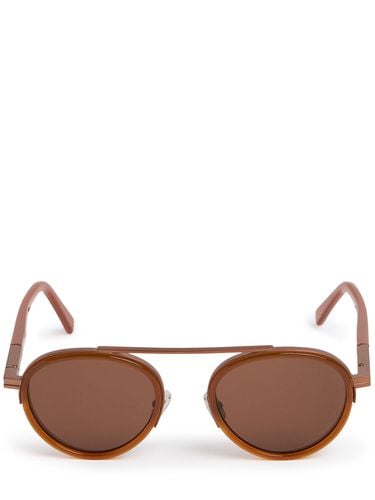 Orizzonte Ii Acetate Sunglasses - ZEGNA - Modalova