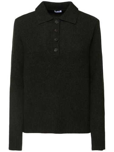 Wool Knit Polo Sweater - ASPESI - Modalova