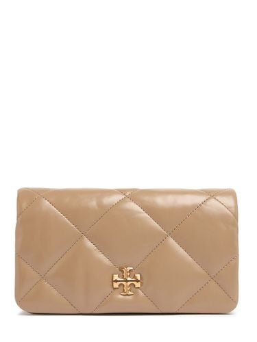 Kira Diamond Quilt Leather Chain Wallet - TORY BURCH - Modalova