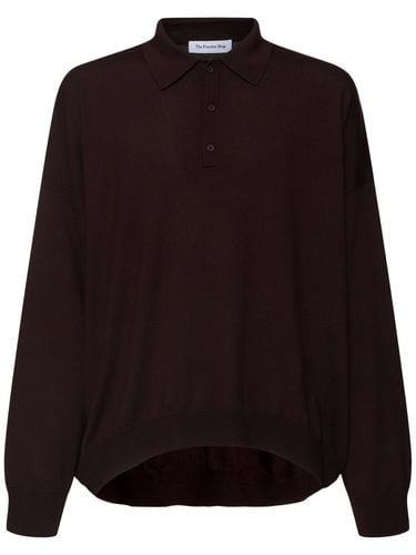 Meriel Wool Polo Sweater - THE FRANKIE SHOP - Modalova