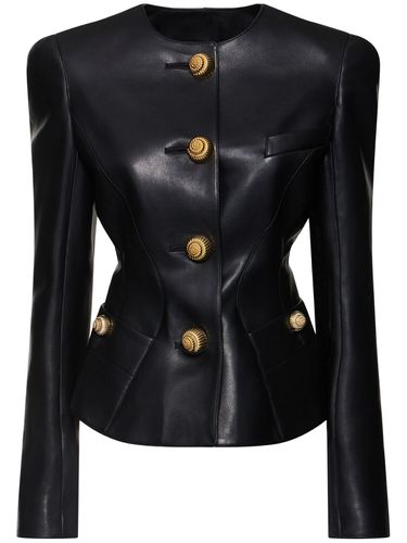 Chaqueta De Piel - BALMAIN - Modalova