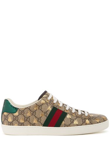 Mm New Ace Gg Supreme Canvas Sneakers - GUCCI - Modalova