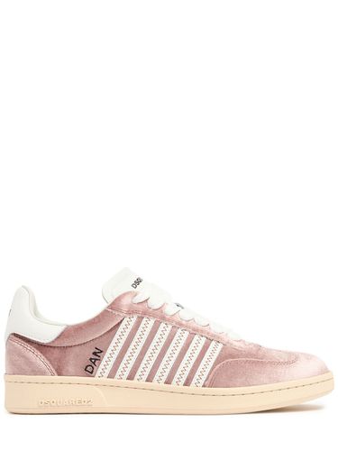 Boxer Velvet Sneakers - DSQUARED2 - Modalova