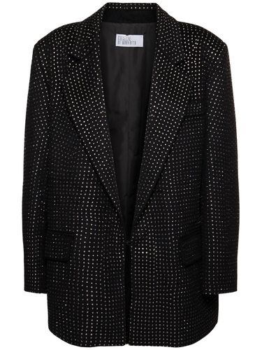 Wool Blend Embellished Blazer - GIUSEPPE DI MORABITO - Modalova