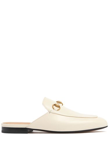 Mm Princetown Leather Mules - GUCCI - Modalova